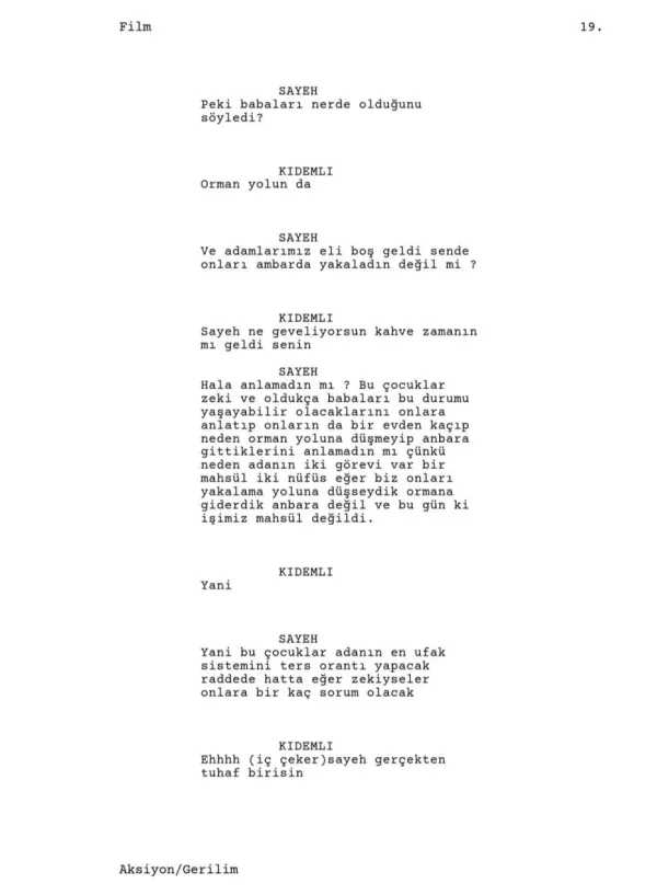 GÖZ ARDI sample page