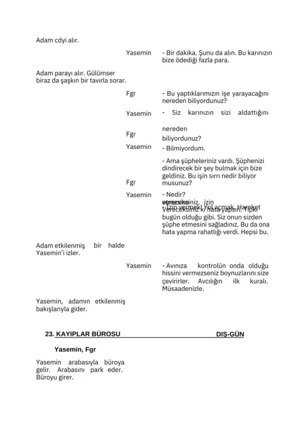 ZEMHERİ sample page