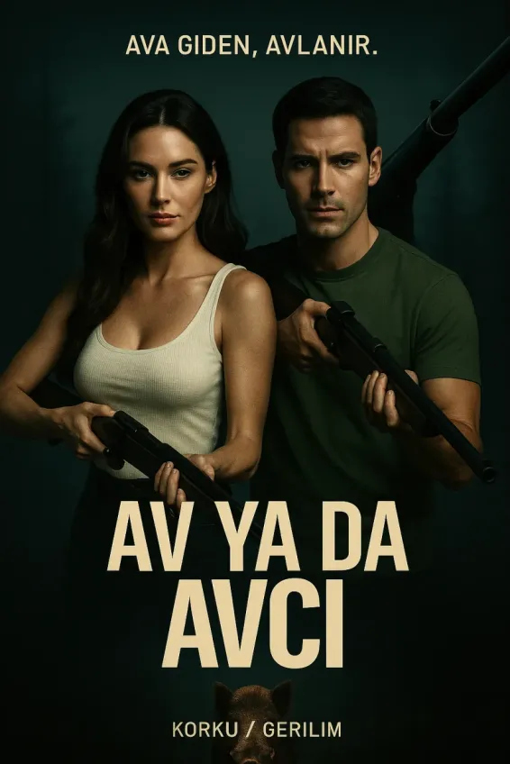 av ya da avcı scenario poster
