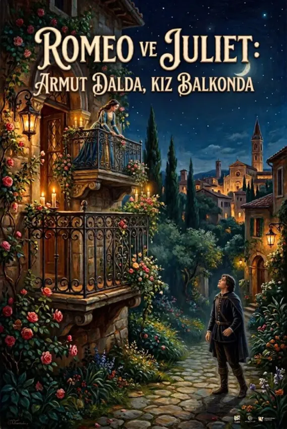 Romeo ve Juliet: Armut Dalda, Kız Balkonda scenario poster