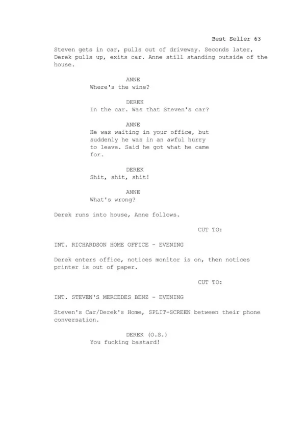 Best Seller sample page