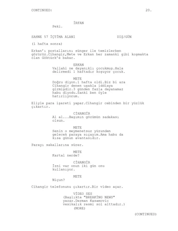 İKİNCİL sample page