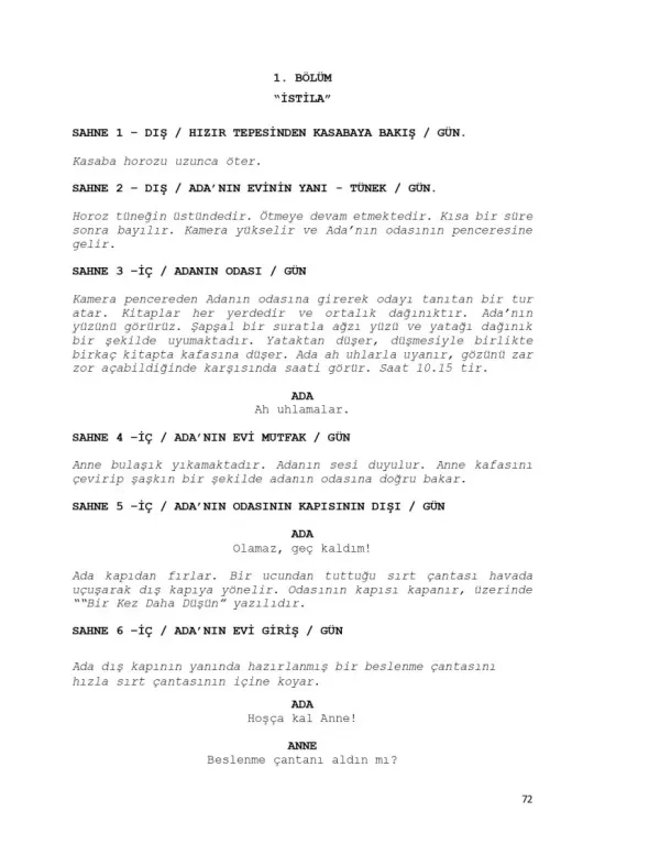 BİLGE MUHAFIZ first page