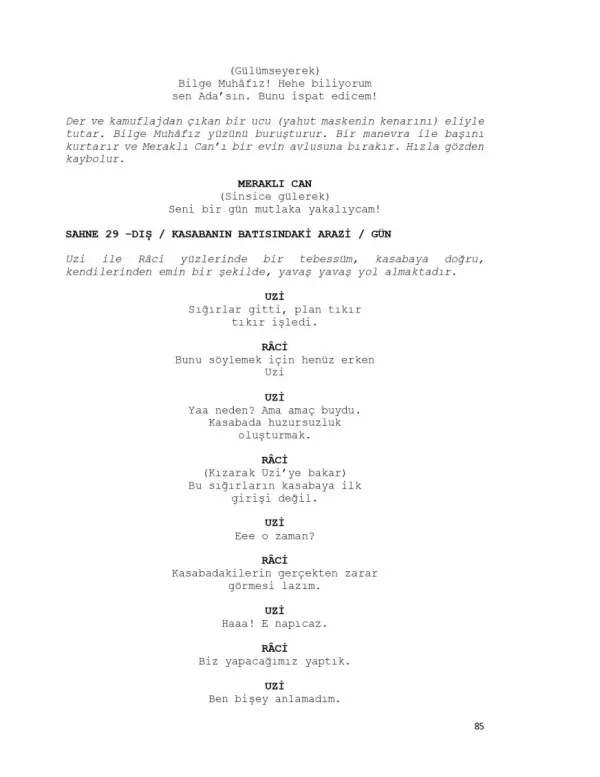 BİLGE MUHAFIZ sample page