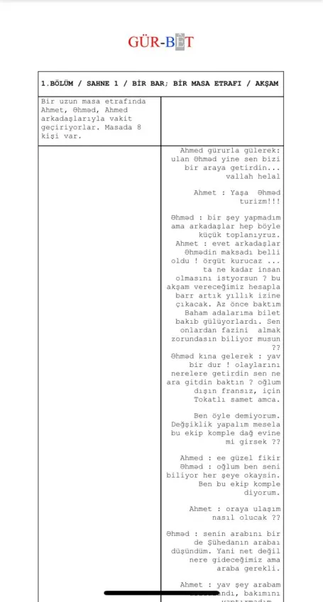 GÜR-BÊT first page
