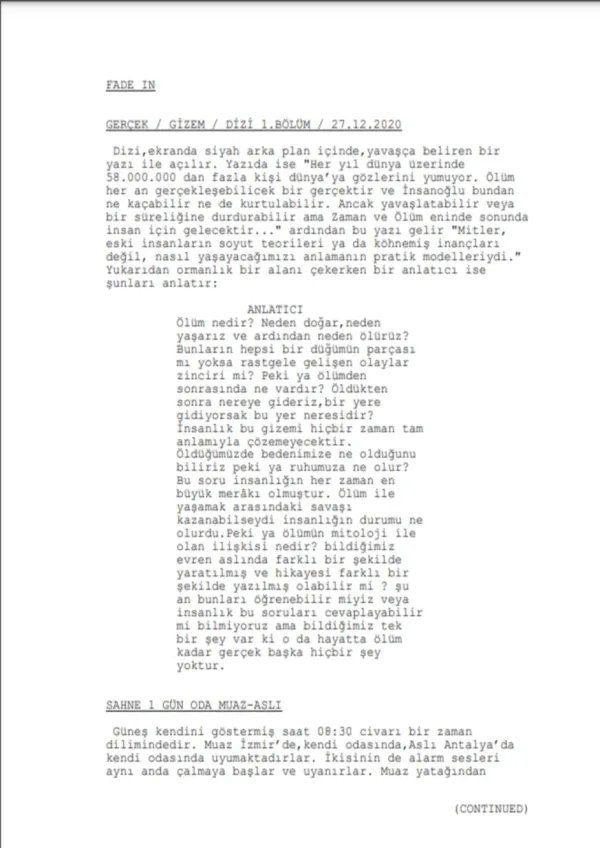 GERÇEK first page