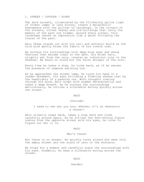 REFRACTION first page