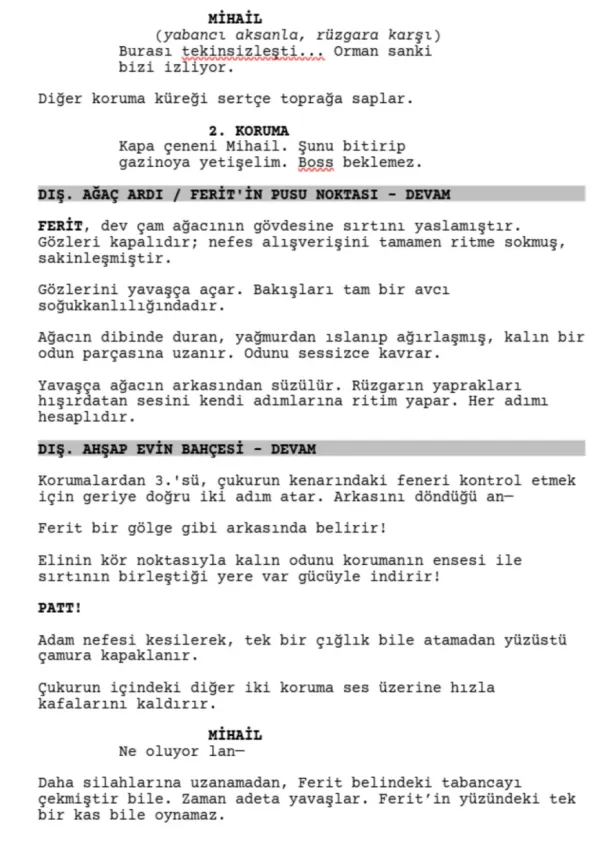 REAKSİYON sample page