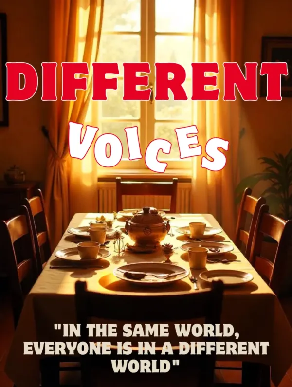 DIFFERENT VOICES scenario poster