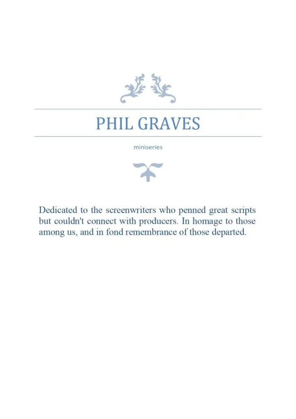 Phil Graves sample page
