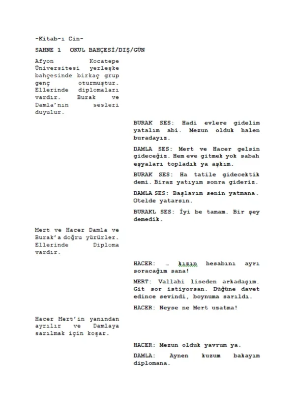 KİTAB-I CİN first page