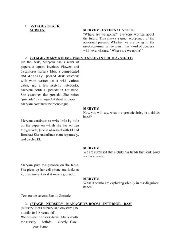 THE GORDION KNOT first page