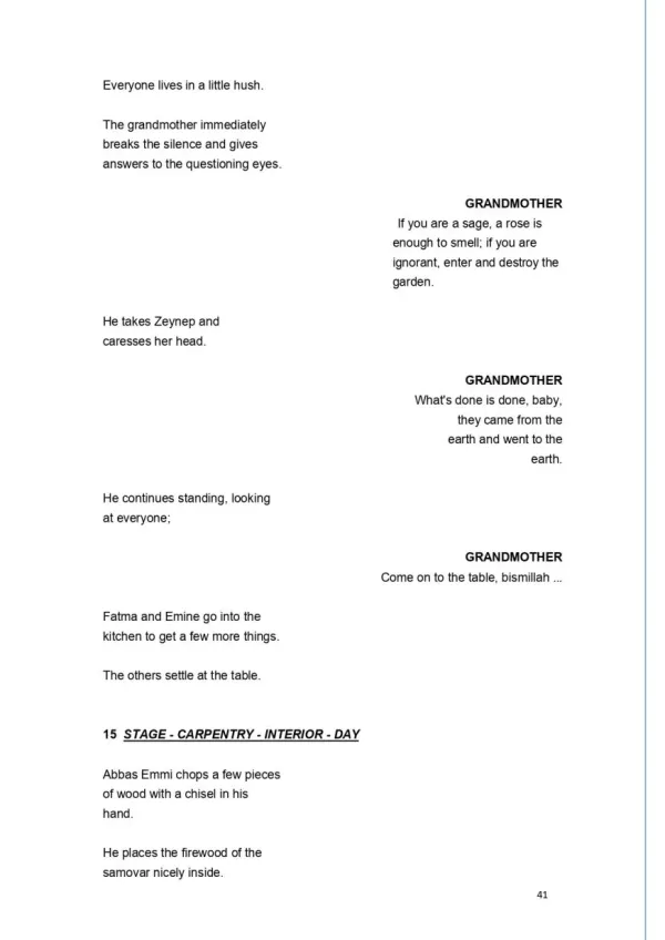 BRIDGE LIFE sample page