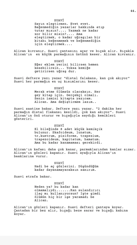 YAZAR:SUAVİ YESARİ sample page