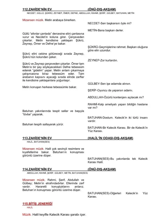 KALECİK KARASI sample page