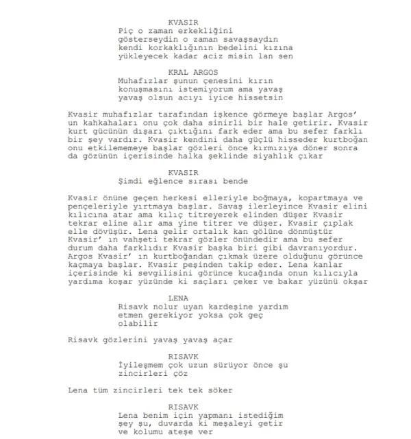 İKİZ KILIÇLAR sample page