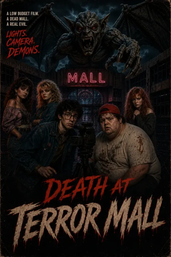 Death At Terror Mall scenario poster