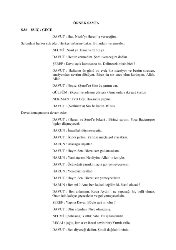 1 GOL = 2 NİKAH sample page