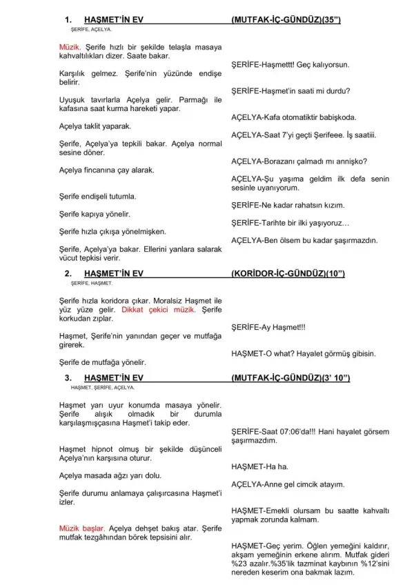 REÇETE first page