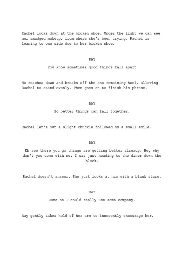 Rachel sample page