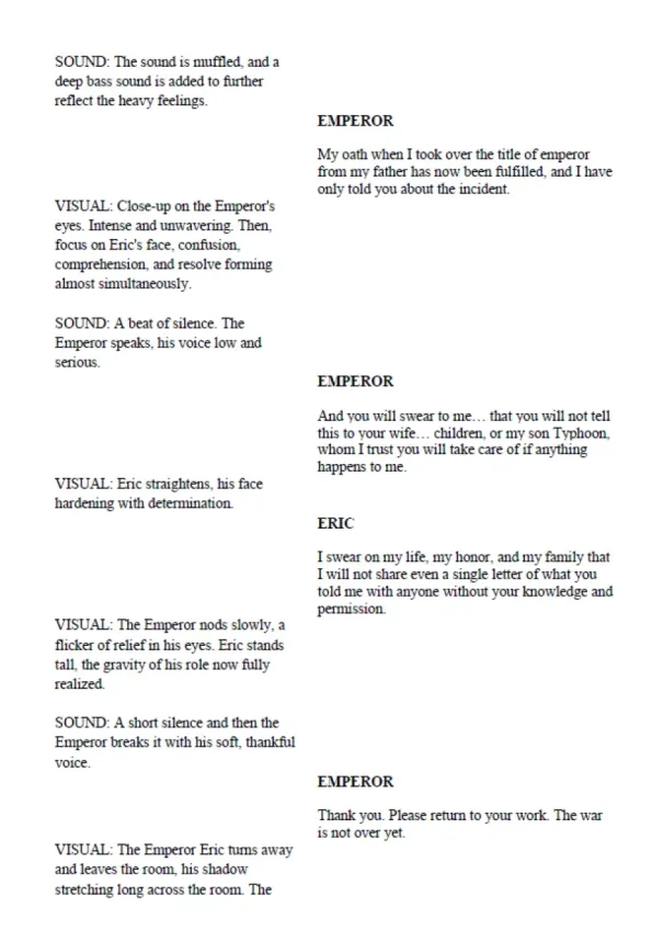 WHY ME-5 sample page