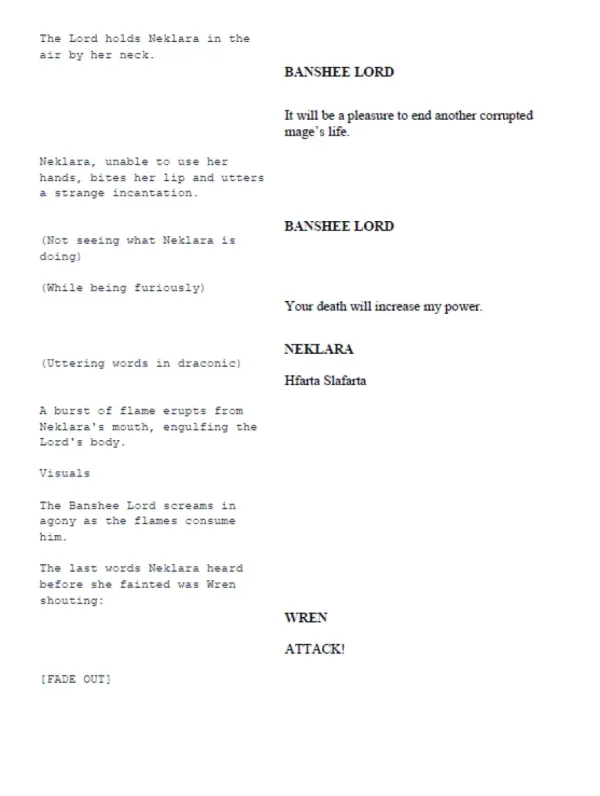 WHY ME-3 sample page