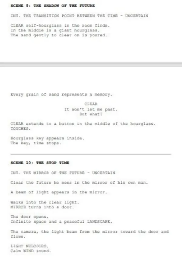 Chronological Paradox sample page