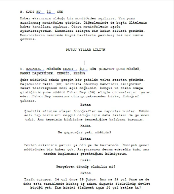 ÖLÜ BİR KADININ DOĞUM GÜNÜ PASTASI sample page