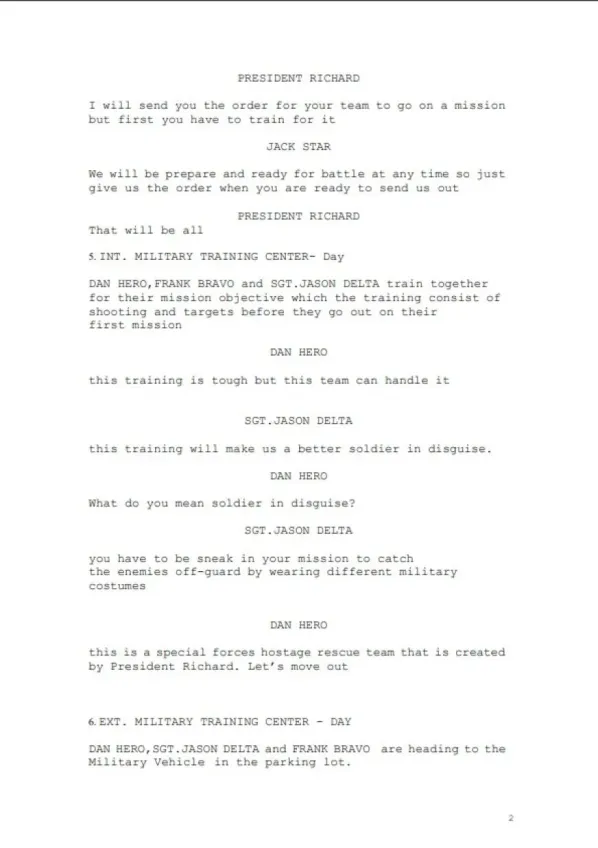 Santa Soldier Operation Christmas Rescue  sample page