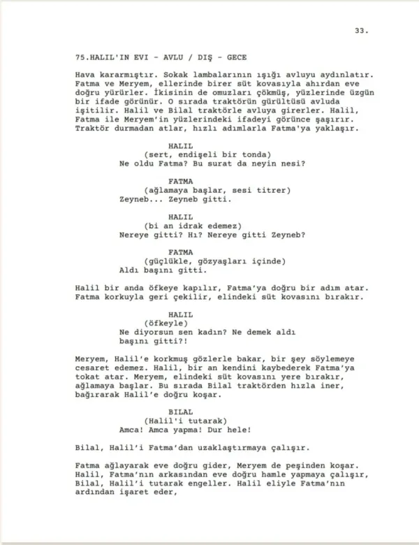 ZEYNEP sample page