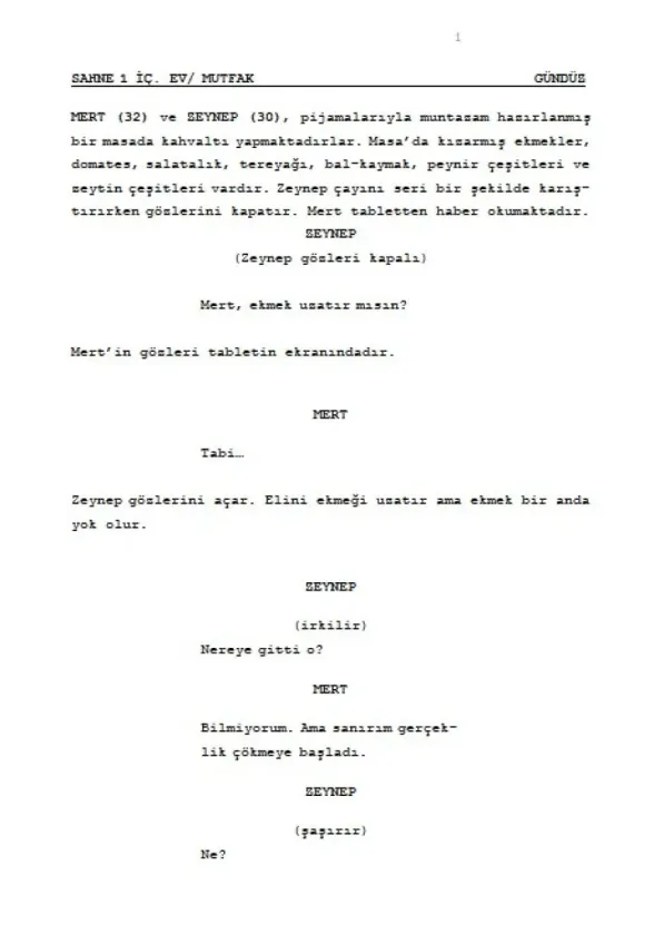 DÜŞÜNÜRSEN BOZARSIN! first page