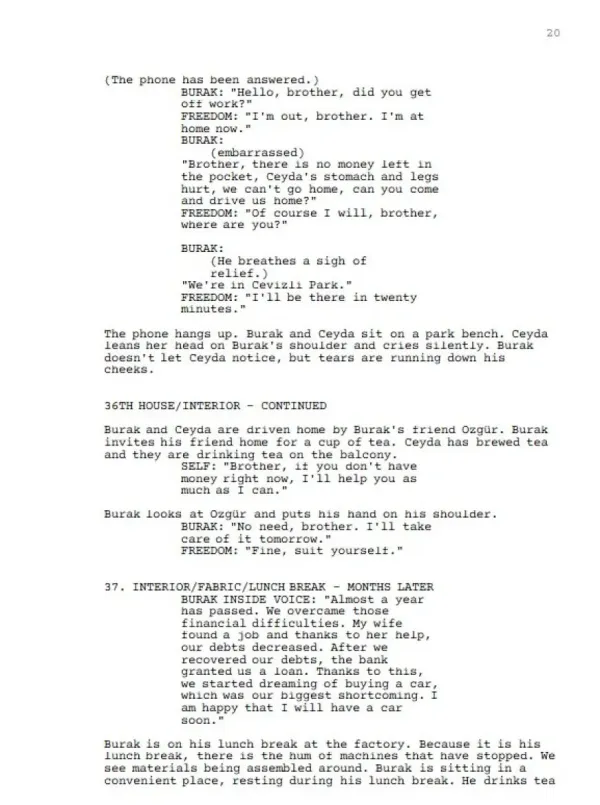 I MİSS YOU ALREADY sample page