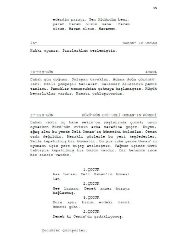 Pamuk Ağa sample page