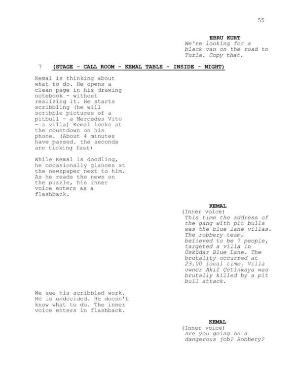 STAY ON THE LINE sample page
