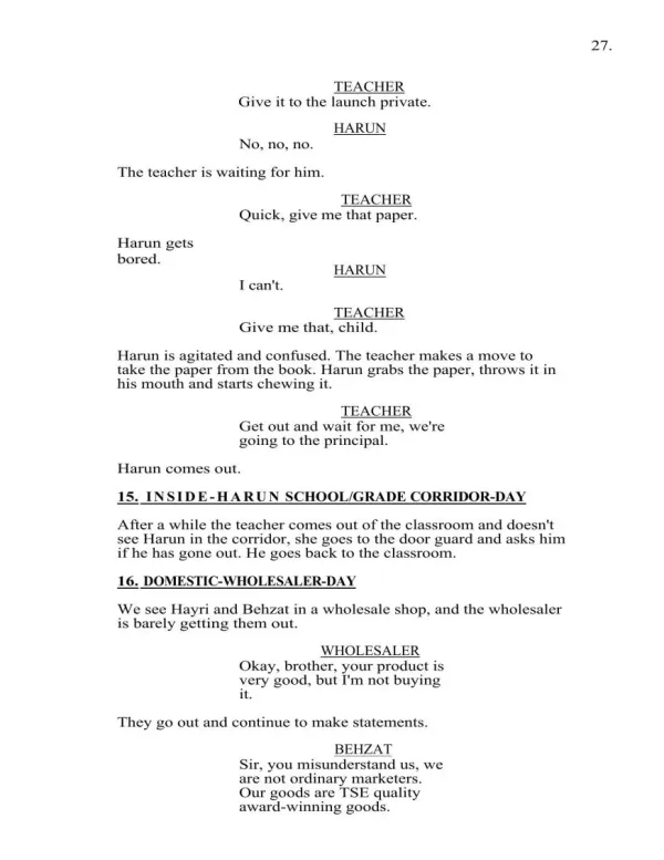 DIFFERENT VOICES sample page