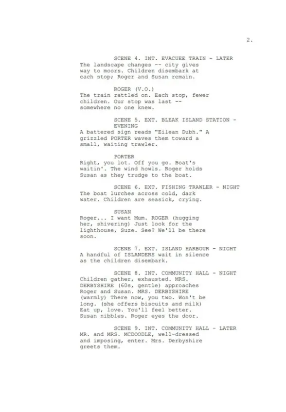 An Evacuee's Hidden Torment sample page