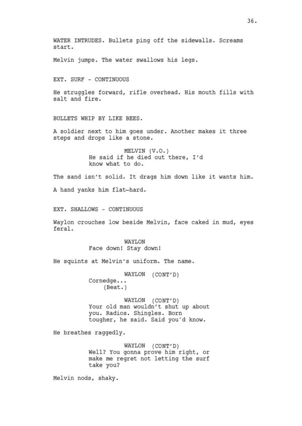 The war that couldn`t wait sample page