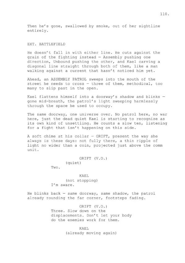The Unbound sample page
