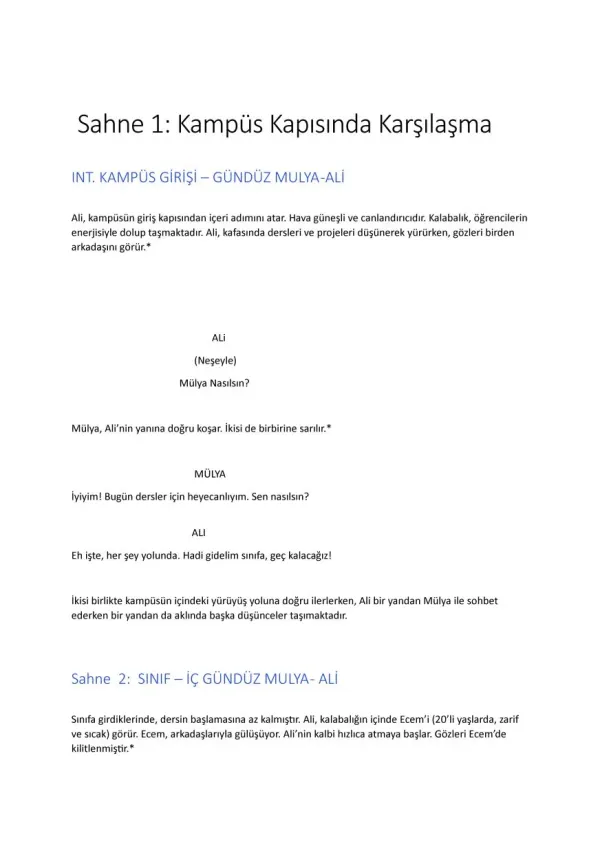 AŞIKLAR sample page