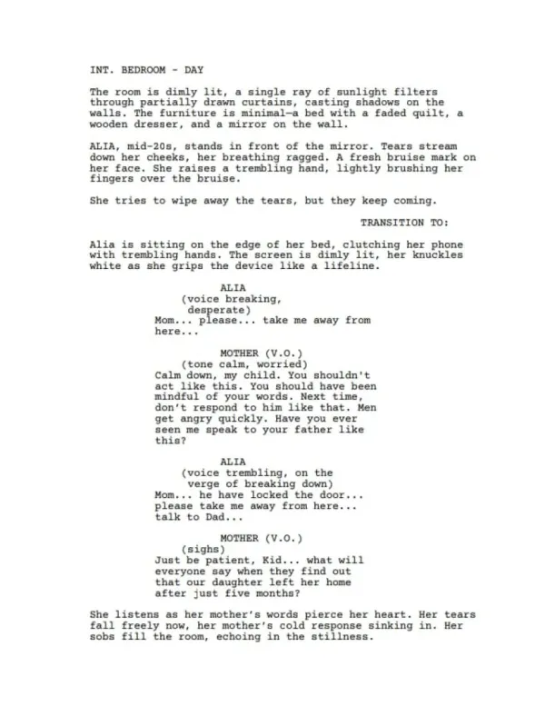 The Perfect Smile first page