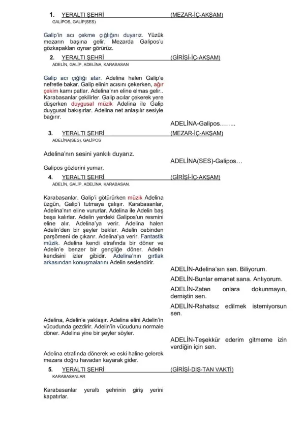 YERALTI KARABASANLARI sample page