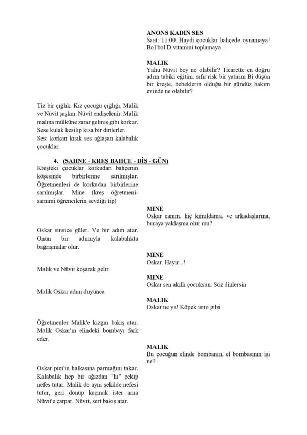 ÇİÇEKLER VE ÇINARLAR sample page