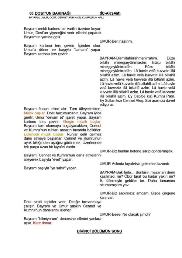 ÇİNGENE RUHLARIN DANSI sample page