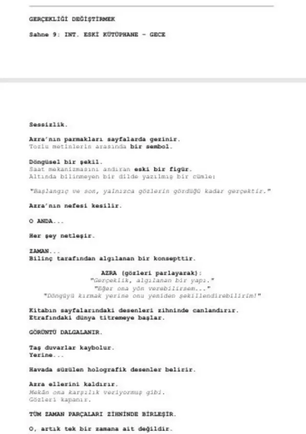 Ebedi Akış sample page