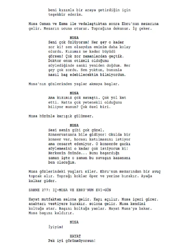 BİR HATIRAM VAR sample page
