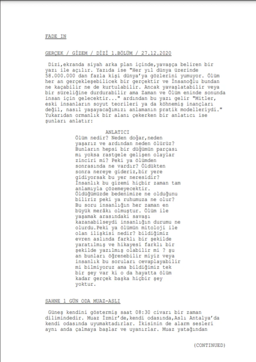 GERÇEK first page
