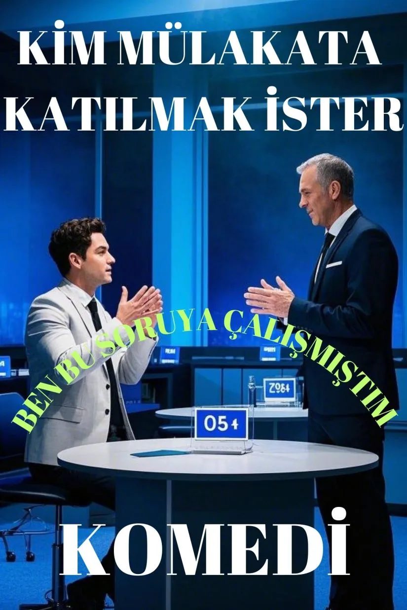 KİM MÜLAKATA KATLMAK İSTER scenario poster