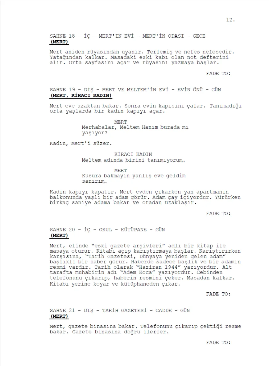 YENİDEN sample page