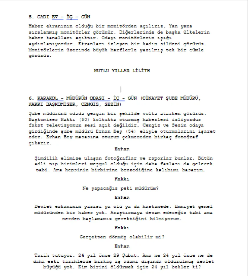 ÖLÜ BİR KADININ DOĞUM GÜNÜ PASTASI sample page