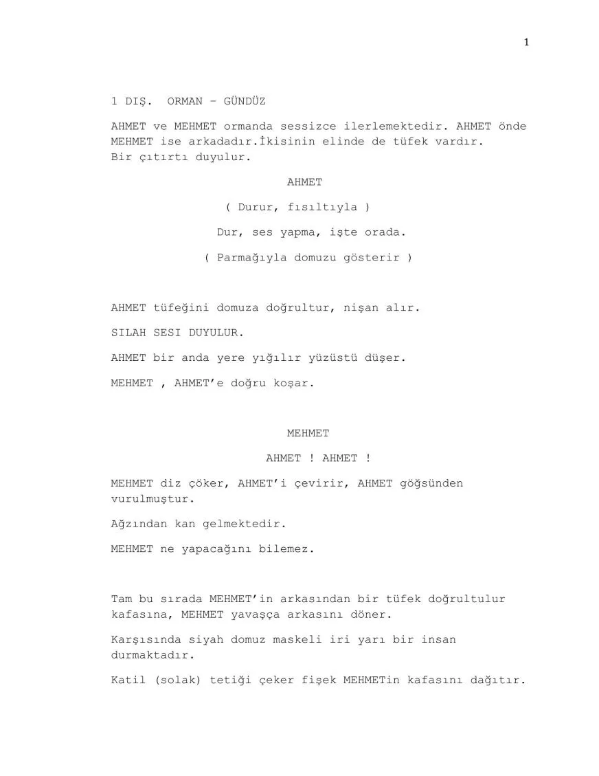 av ya da avcı first page